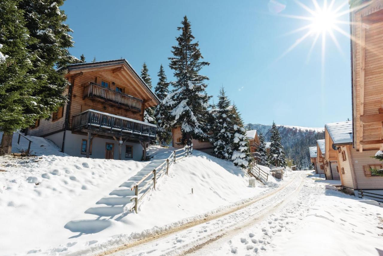 Вилла Feriendorf Koralpe Wellness Edelweiss Frantschach Экстерьер фото